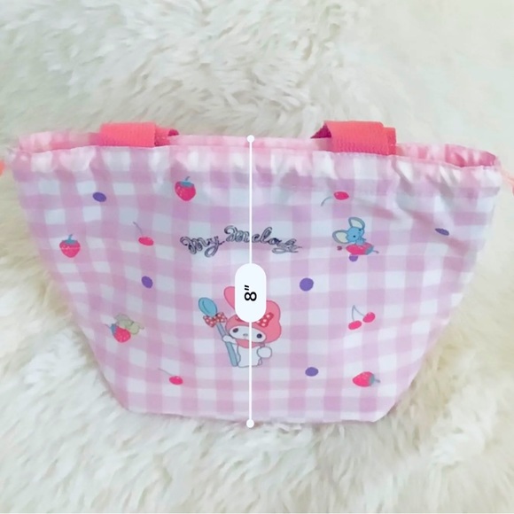 Sanrio My Melody Lunch Bag with Drawstring - Picture 8 of 8